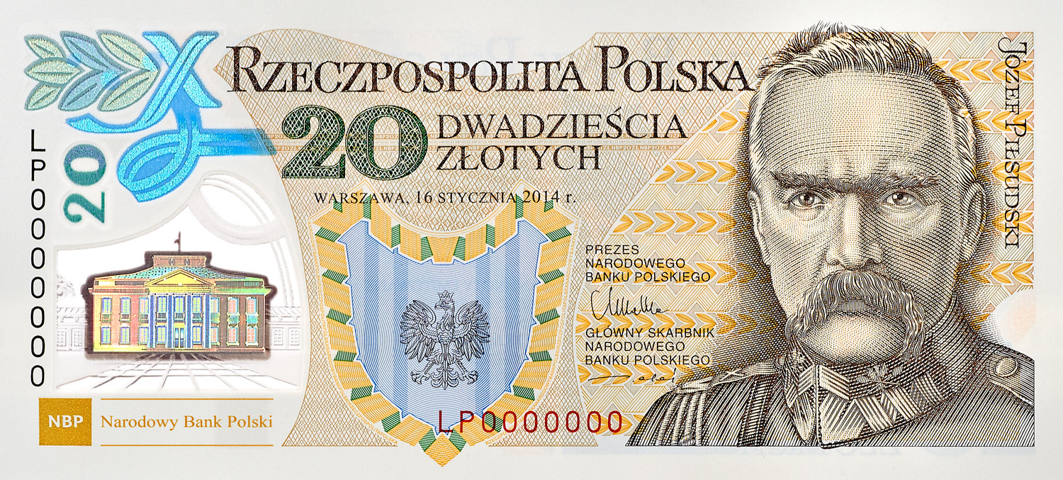 20 zł - banknot kolekcjonerski - 100 r. Legionów Polskich