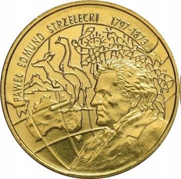 Moneta 2 zł - Edmund Strzelecki