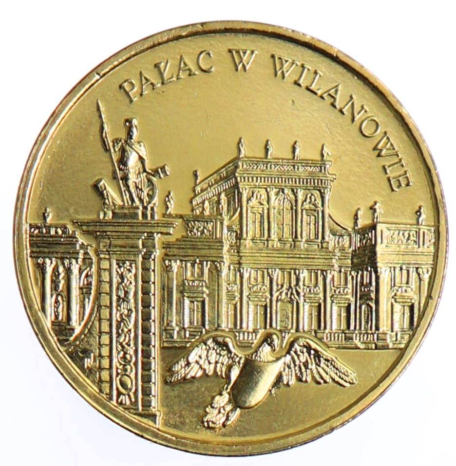 Moneta 2 zł - Pałac w Wilanowie