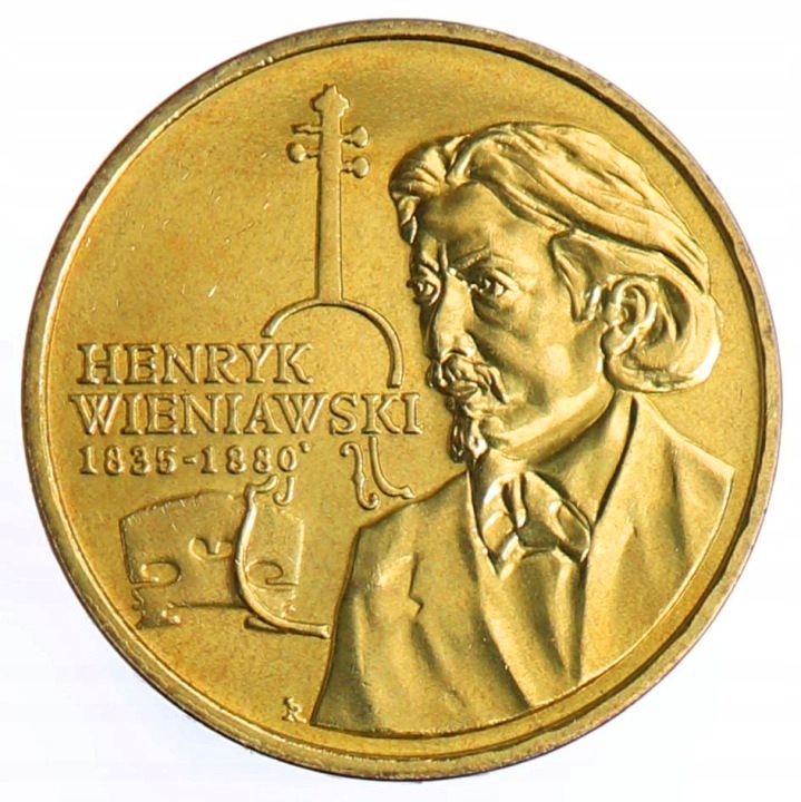 Moneta 2 zł - Henryk Wieniawski