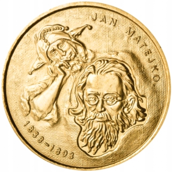 Moneta 2 zł - Jan Matejko