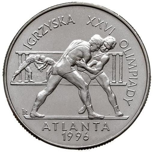 Moneta 2 zł - Igrzyska - Atlanta - 1995 rok