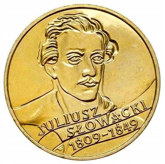 Moneta 2 zł - Juliusz Słowacki